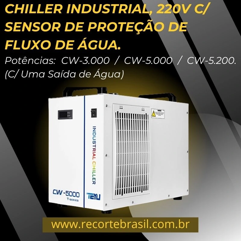 Chiller Industrial CW para Máquina Laser
