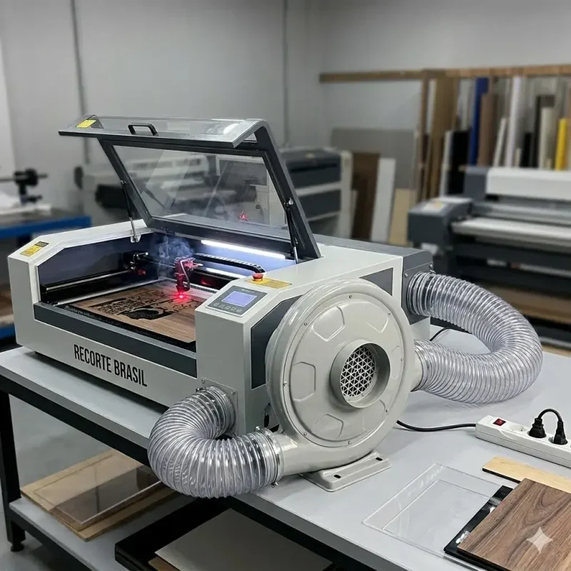 Esquema de Uso Exaustor Industrial