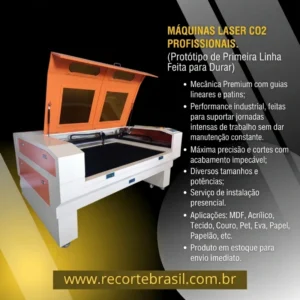MÁQUINAS LASER CO2 PROFISSIONAIS.