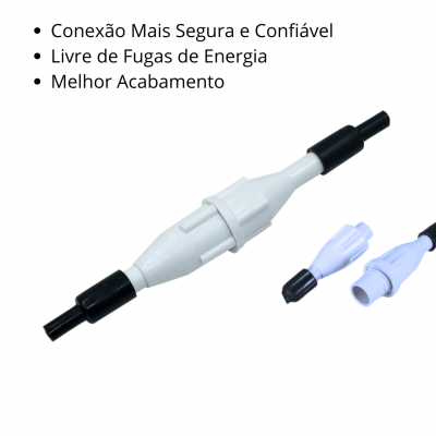 CAT5011 - CONECTOR PROFISSIONAL PARA CABO DE ALTA TENSÃO