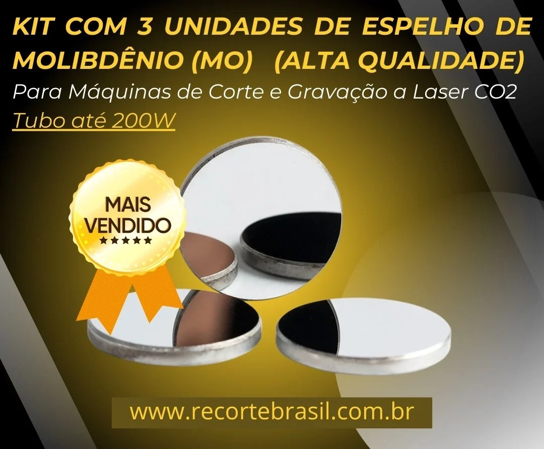 espelho para máquina laser de alta qualidade